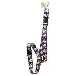 Disney Star Wars Mandalorian Grogu Lanyard Detachable Buckle & Charm Baby Yoda